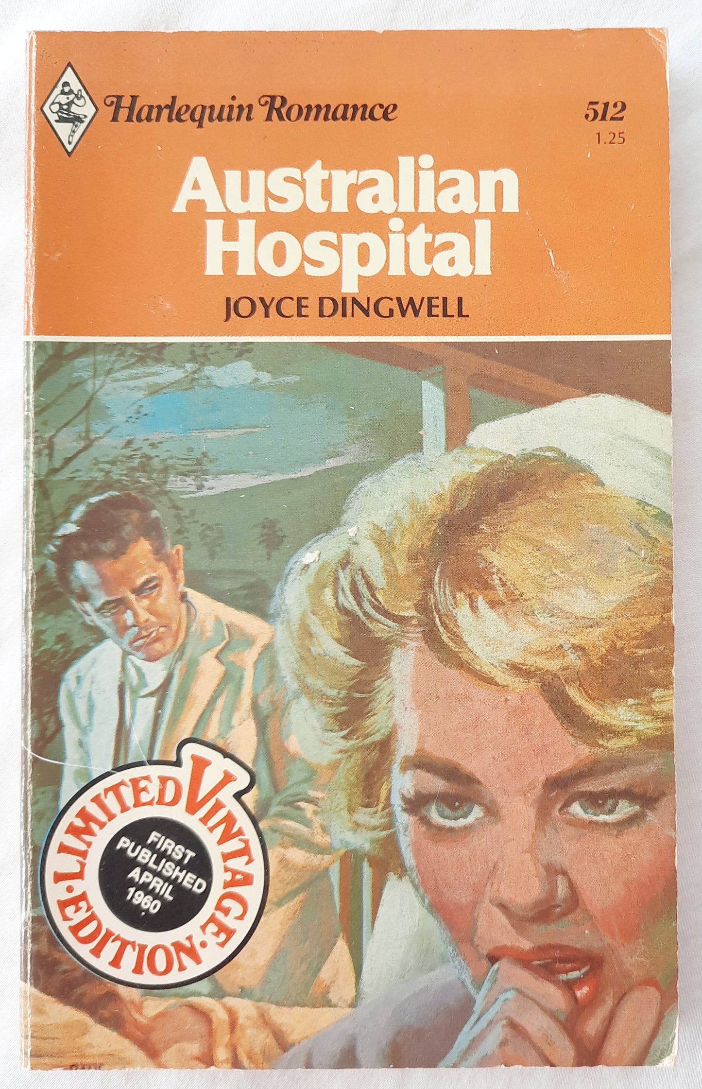 Australian Hospital by Joyce Dingwell (Harlequin Romance, Good, 1980, Pbk, 160 pages)