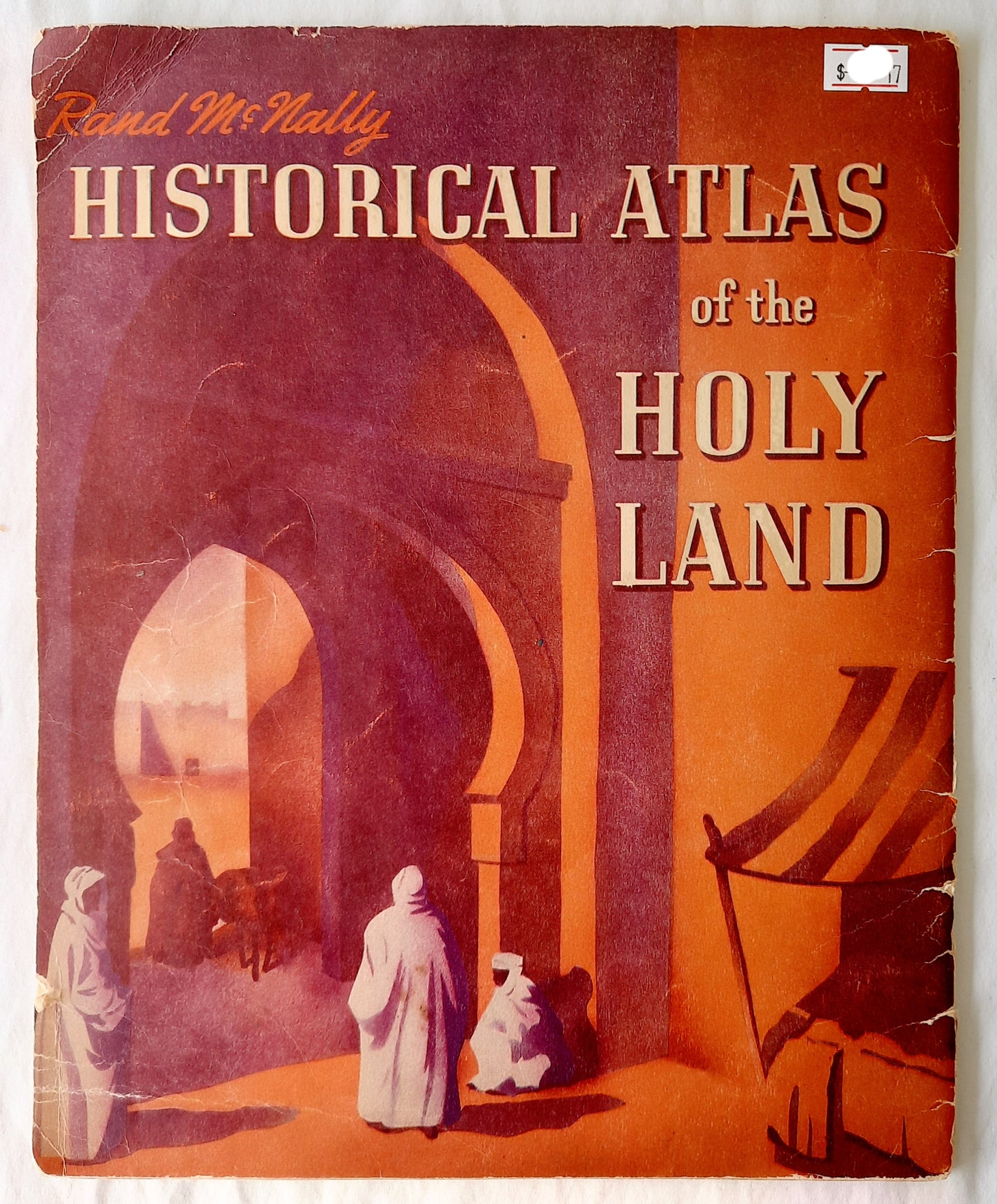 Historical Atlas of the Holy Land by Rand McNally (Good, 1938, Pbk, 32 pages)