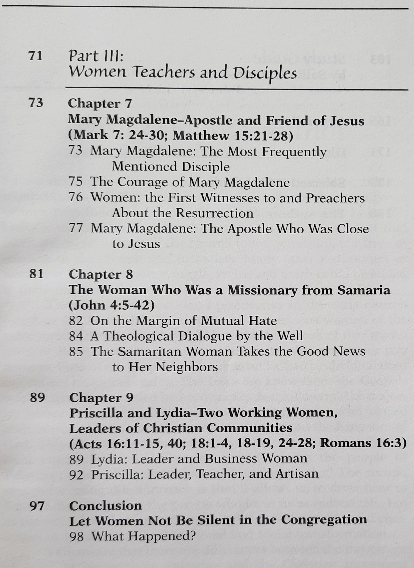 Jesus and Courageous Women by Elsa Tamez; Sallie M. Cuffee (Very good, 2001, PBk, 182 pages, General Board of Global Ministries)