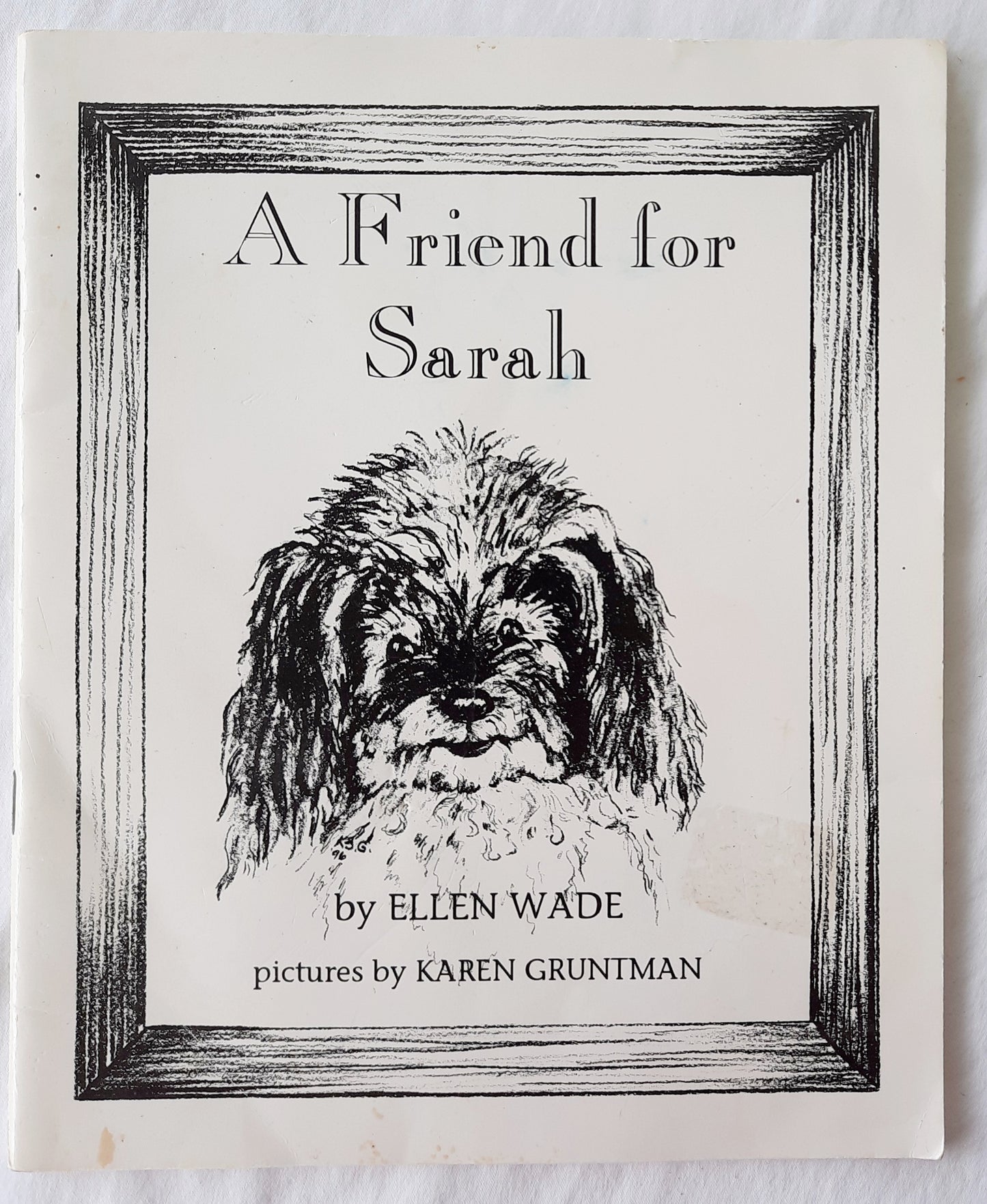 A Friend for Sarah by Ellen Wade; Karen Gruntman (Good, 1996, Pbk, 26 pages, LNA Publishing)