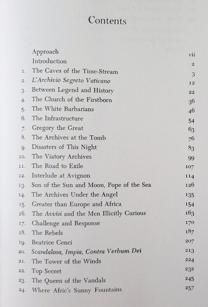 The Secret Archives of the Vatican by Maria Luisa Ambrosini; Mary Willis (Very good, 1996, HC, 366 pages, Barnes & Noble)