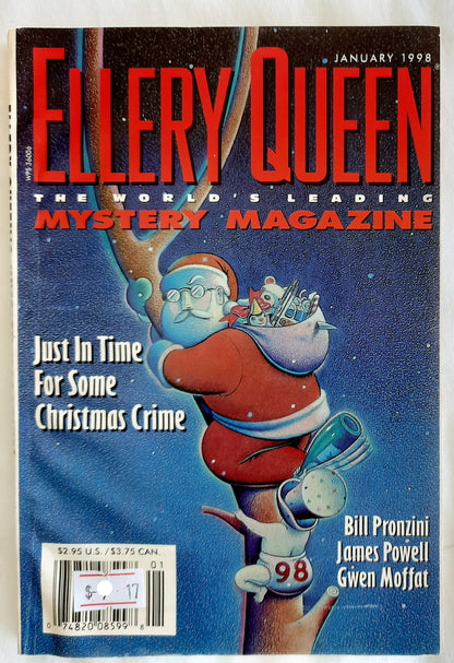 Ellery Queen Mystery Magazine January 1998 by Dell Magazine (Very Good, Pbk, 160 pages)