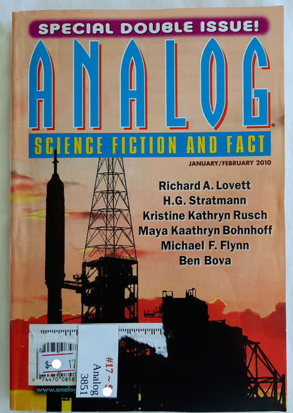 Analog: Science Fiction and Fact Magazine January/February 2010 by Dell Magazine (Very good, Pbk, 190 pages)