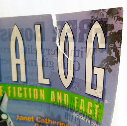 Analog: Science Fiction and Fact Magazine October 2011 by Dell Magazine (Very good, Pbk, 112 pages)