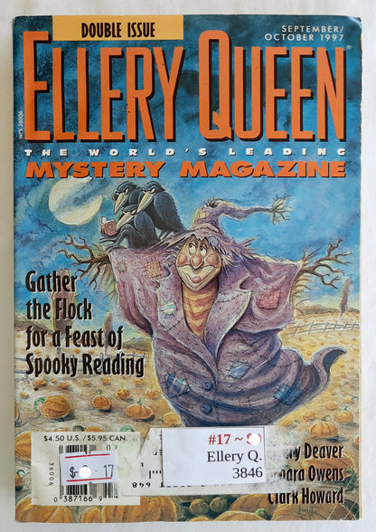 Ellery Queen Mystery Magazine September/October 1997 by Dell Magazine (Good, Pbk, 288 pages)