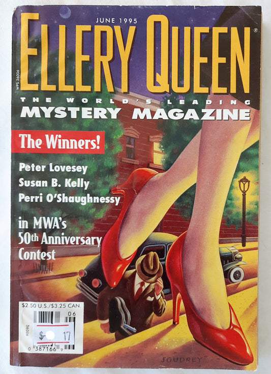 Ellery Queen Mystery Magazine June 1995 by Dell Magazine (Very good, Pbk, 160 pages)