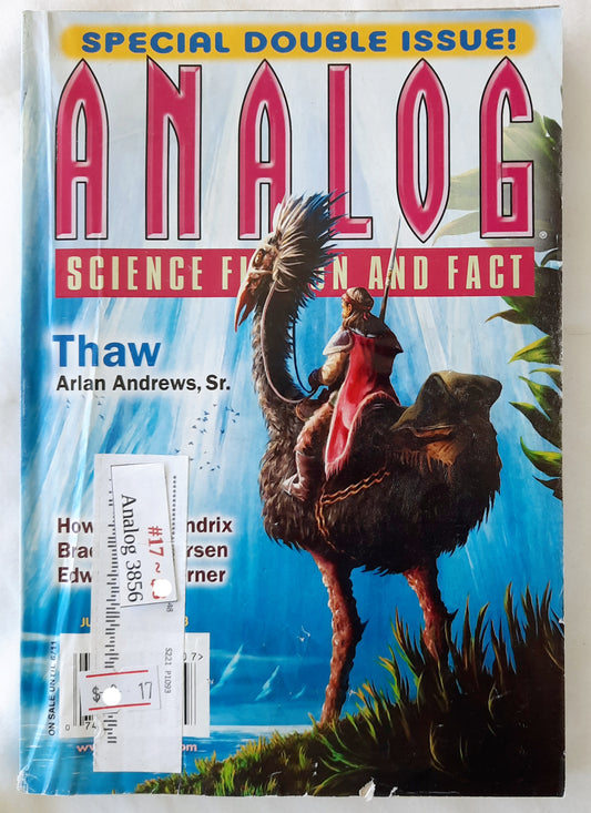 Analog: Science Fiction and Fact Magazine July/August 2013 by Dell Magazine (Very good, Pbk, 192 pages)