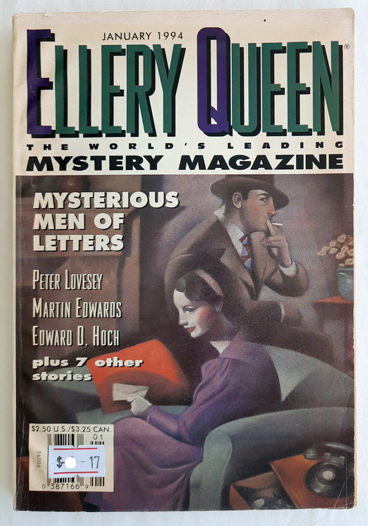 Ellery Queen Mystery Magazine January 1994 by Dell Magazine (Very good, Pbk, 158 pages)