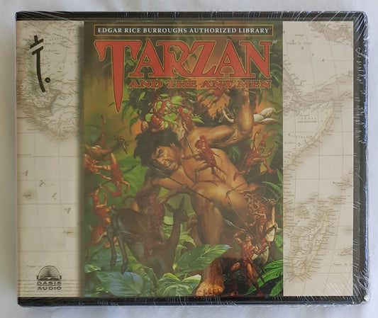 Tarzan and the Ant Men Audiobook by Edgar Rice Burroughs; Ben Dooley (New, 2021, 8-CDs, Oasis Audio)