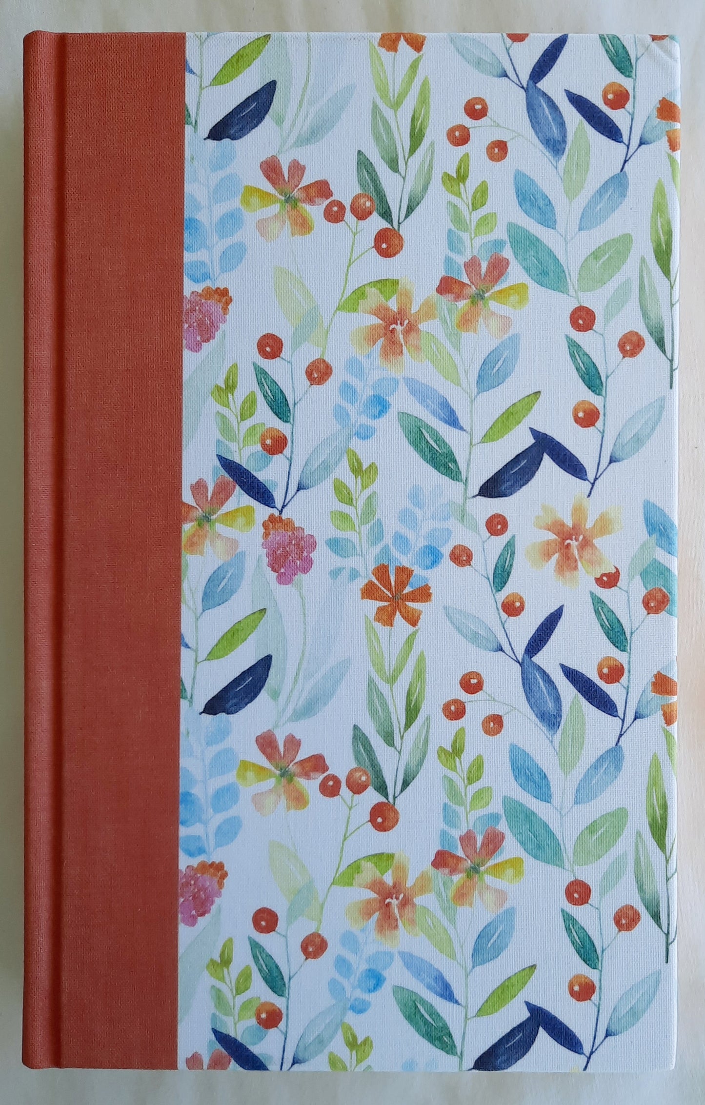 NLV Beautiful Wisdom [Bronze Botanicals] Cloth Over Board Bible (New, 2003, HC, 931 pages, Barbour)