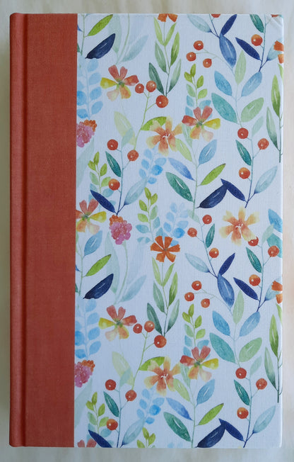 NLV Beautiful Wisdom [Bronze Botanicals] Cloth Over Board Bible (New, 2003, HC, 931 pages, Barbour)