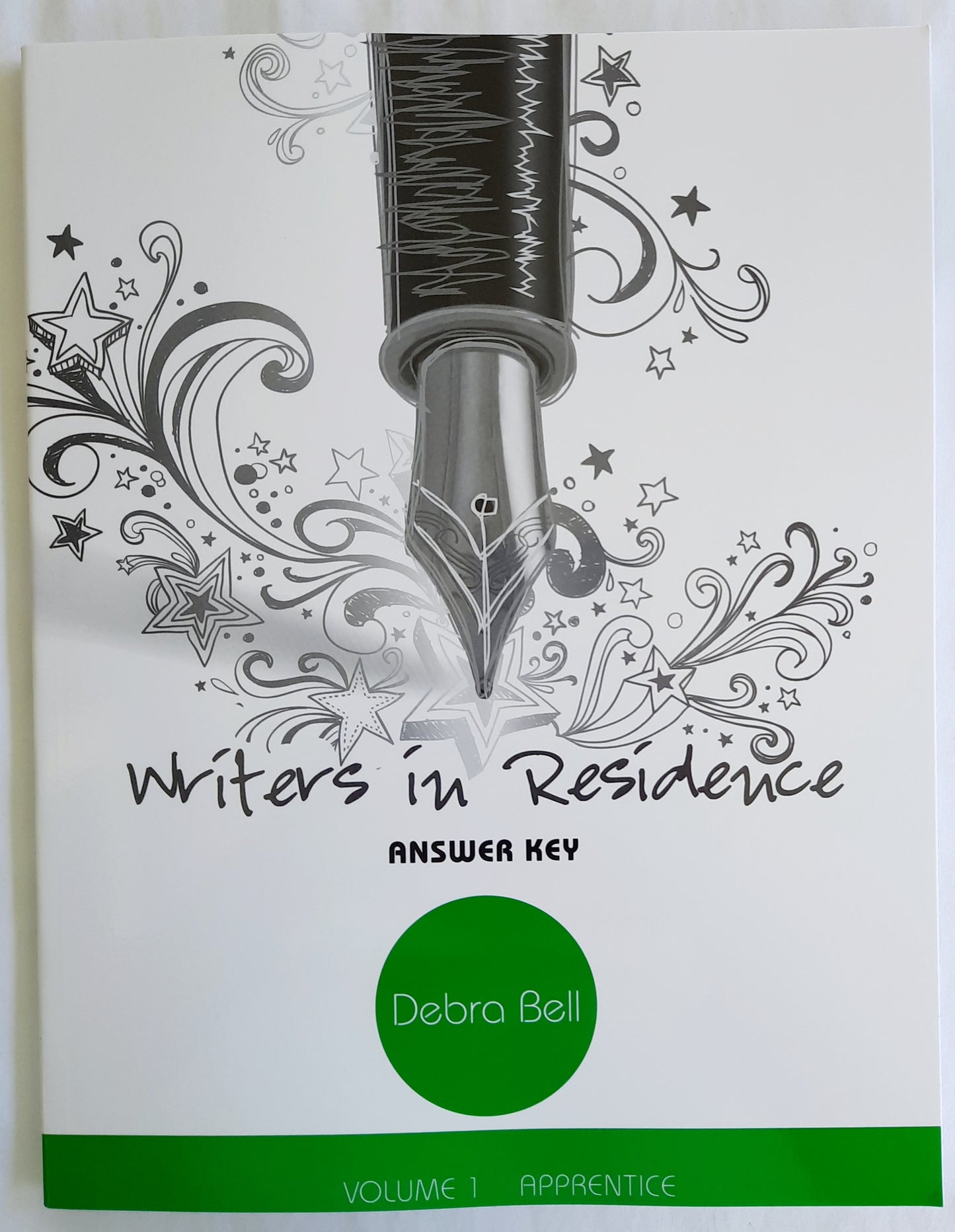 Writers in Residence Vol. 1 [Apprentice] Answer Key by Debra Bell (New, 2015, Pbk, 144 pgs, Apologia)