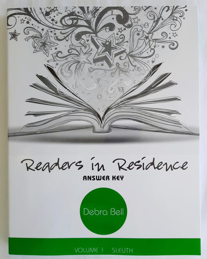 Readers in Residence Vol. 1 [Sleuth] Answer Key (New, 2016, Pbk, 232 pgs, Apologia)