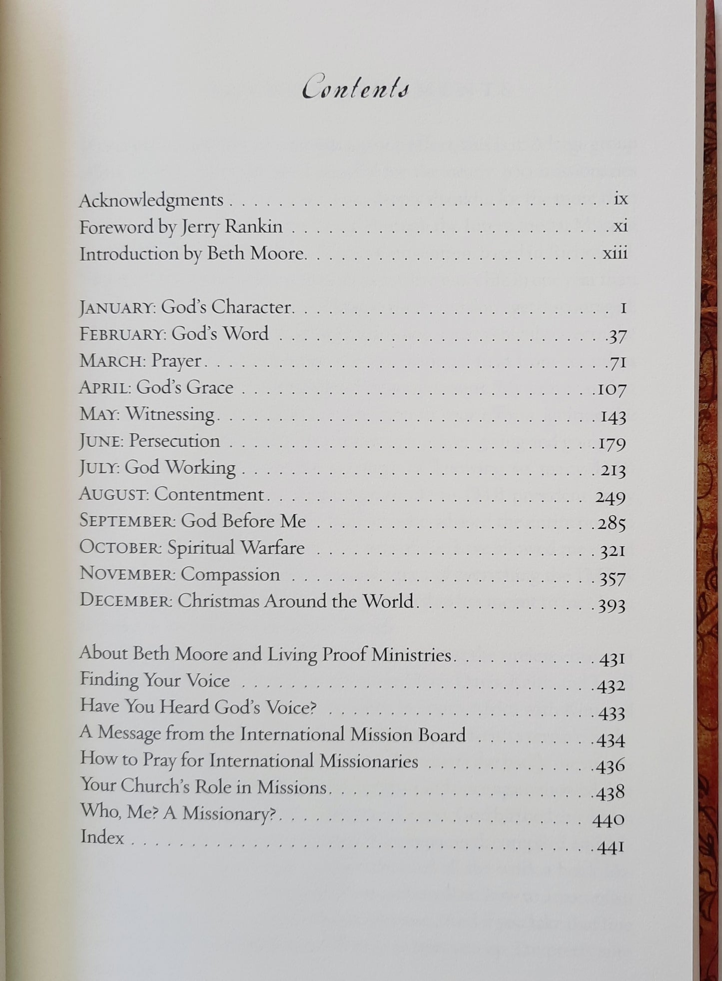 Voices of the Faithful: Inspiring Stories of Courage from Christians Serving Around the World by Kim P. Davis; Beth Moore (Very good, 2005, HC, 452 pages, Integrity Publishers)