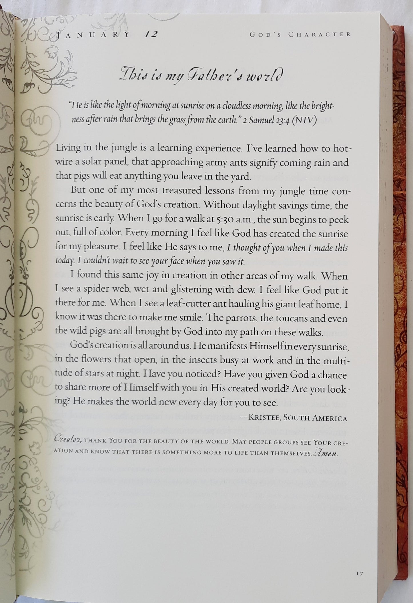 Voices of the Faithful: Inspiring Stories of Courage from Christians Serving Around the World by Kim P. Davis; Beth Moore (Very good, 2005, HC, 452 pages, Integrity Publishers)