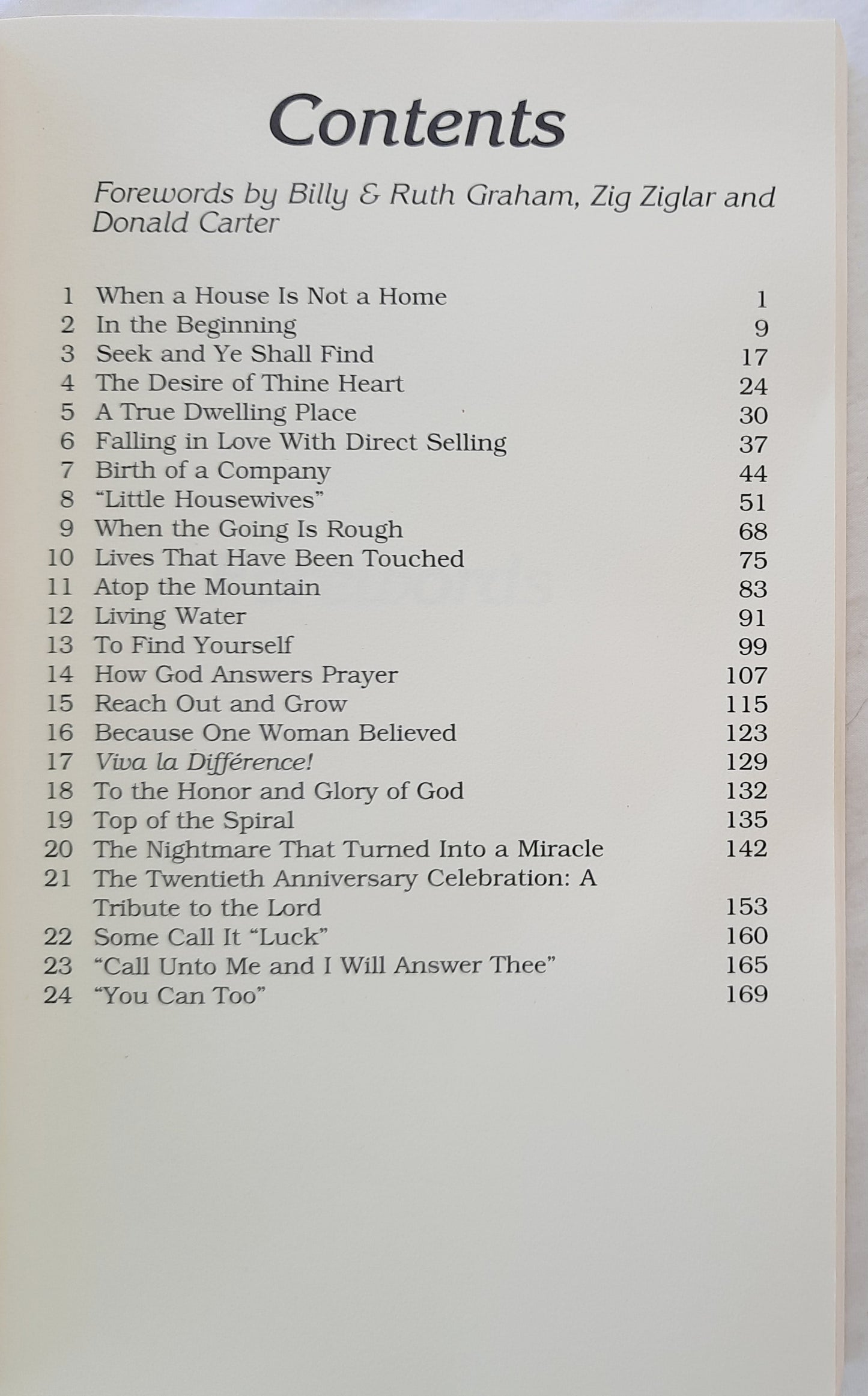 You Can Too by Mary C. Crowley (Very good, 2005, Pbk, 172 pages, Donald J. Carter)