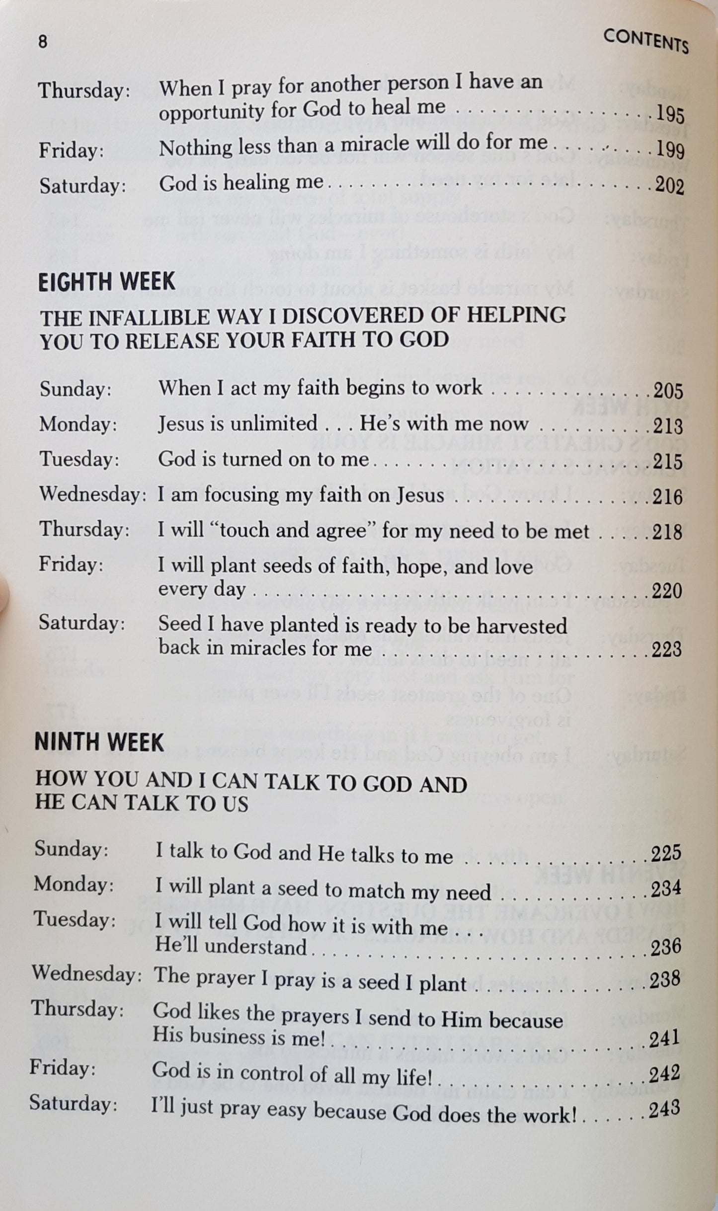 A Daily Guide to Miracles and Successful Living Through Seed-Faith by Oral Roberts (Good, 1975, Pbk, 367 pages, Pinoak Publications)