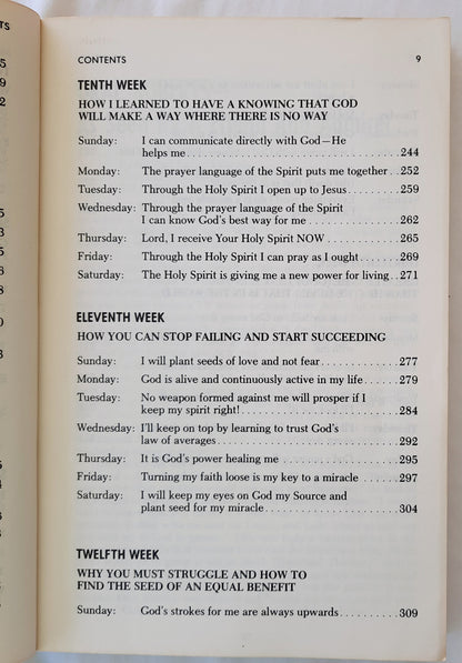 A Daily Guide to Miracles and Successful Living Through Seed-Faith by Oral Roberts (Good, 1975, Pbk, 367 pages, Pinoak Publications)