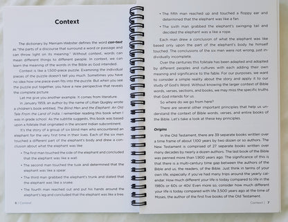 Out of Context: 8 Bible Passages Most Christians Get Wrong by Mike Novotny; Bruce Becker (Like New, 2020, Spiral Pbk, 124 pages, Straight Talk Books)