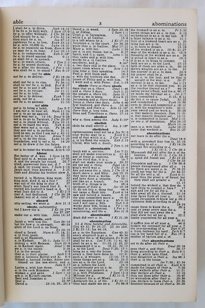 Cruden's Complete Concordance of the Old and New Testaments by Alexander Cruden; Adam Irwin; S.A. Waters (Good, 1965, HC, 783 pages, Holt, Rinehart & Winston)