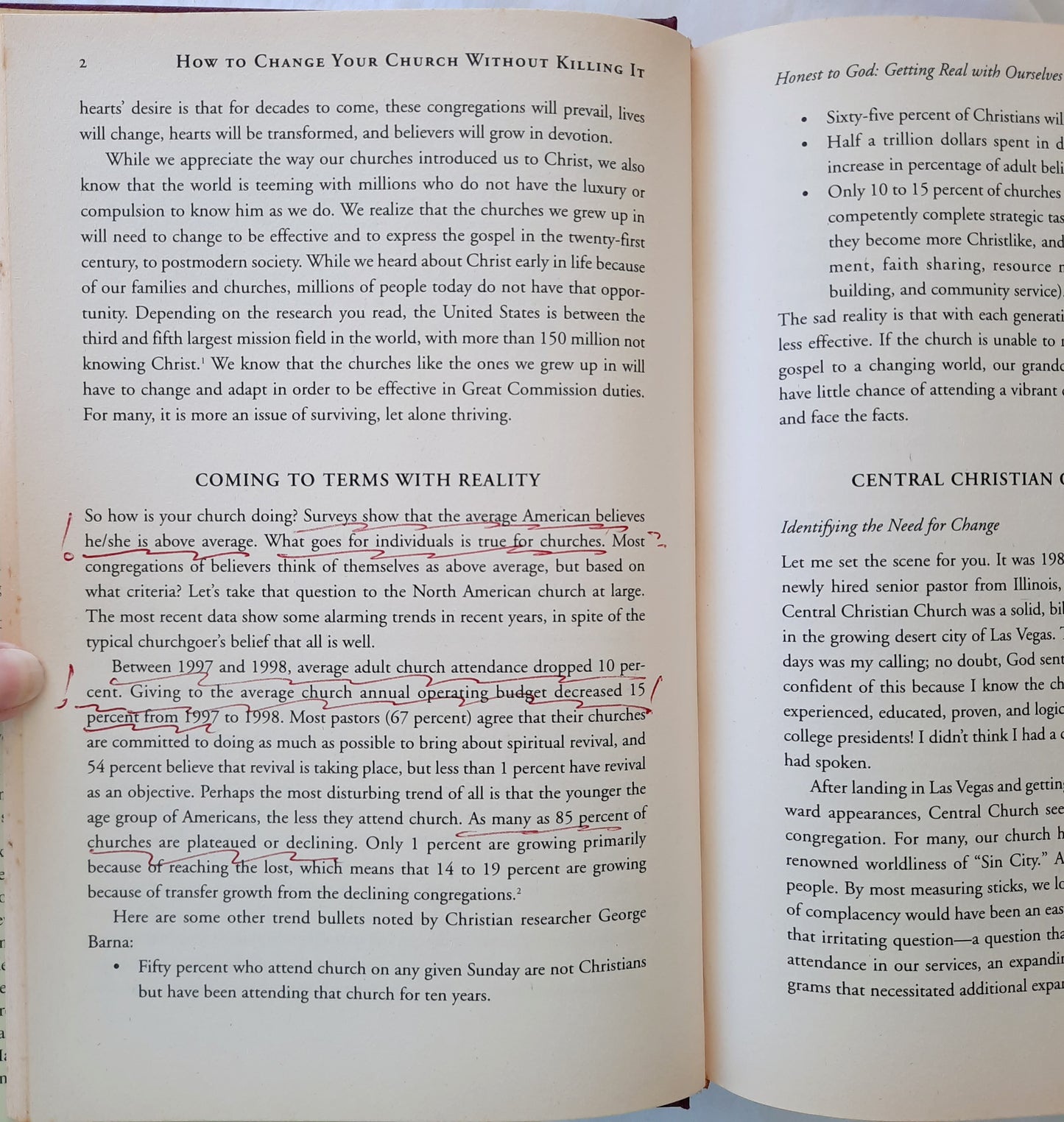 How to Change Your Church Without Killing It by Alan Nelson; Gene Appel (Good, 2000, HC, 353 pages, Word Pub.)