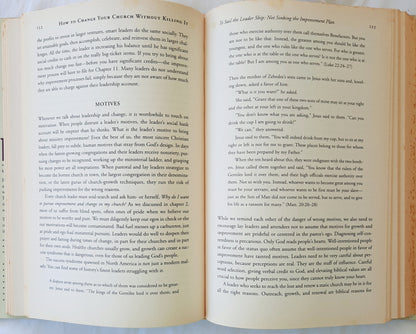 How to Change Your Church Without Killing It by Alan Nelson; Gene Appel (Good, 2000, HC, 353 pages, Word Pub.)