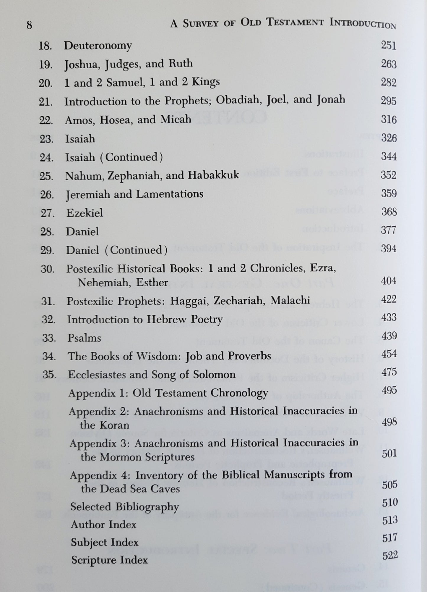 A Survey of Old Testament Introduction Revised Edition by Gleason L. Archer, Jr. (Good, 1980, HC, Mood Press, 528 pages)