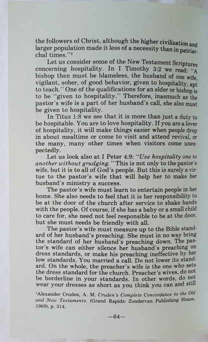 The Home: The Divine Institution of God by Winfield F. Poe (Very Good, 1979, Pbk, 72 pages, Old Paths Tract Society) RARE