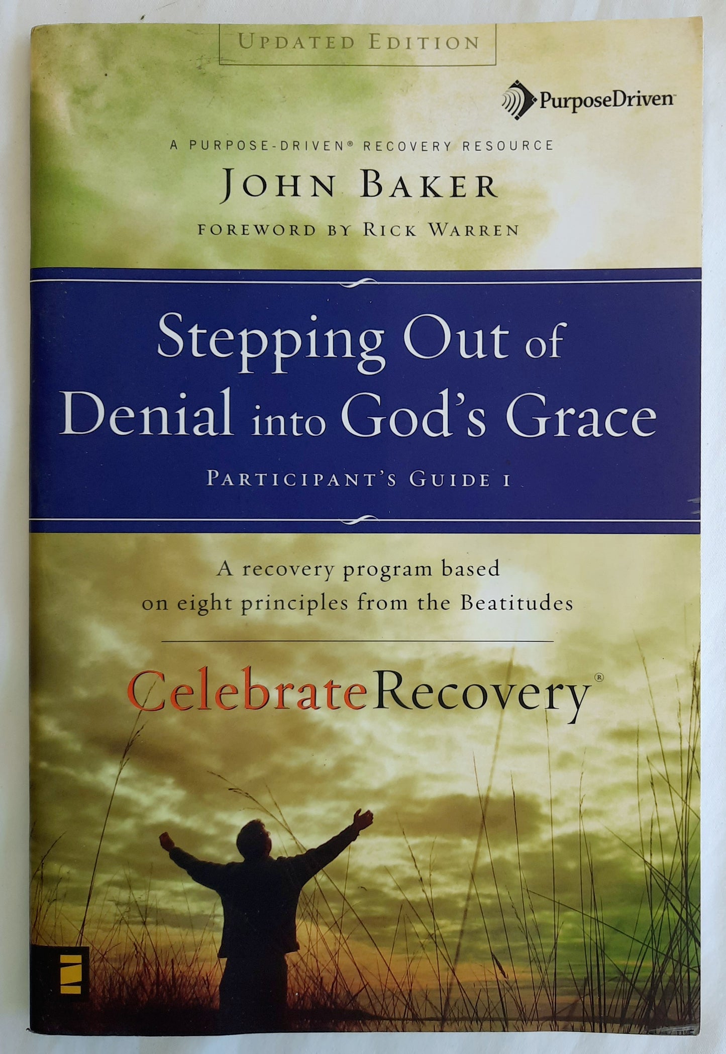 Stepping Out of Denial into God's Grace Participant's Guide 1 by John Baker (Very good, 1998, Pbk, 55 pages, Zondervan)