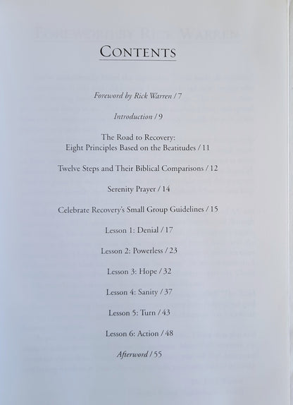 Stepping Out of Denial into God's Grace Participant's Guide 1 by John Baker (Very good, 1998, Pbk, 55 pages, Zondervan)