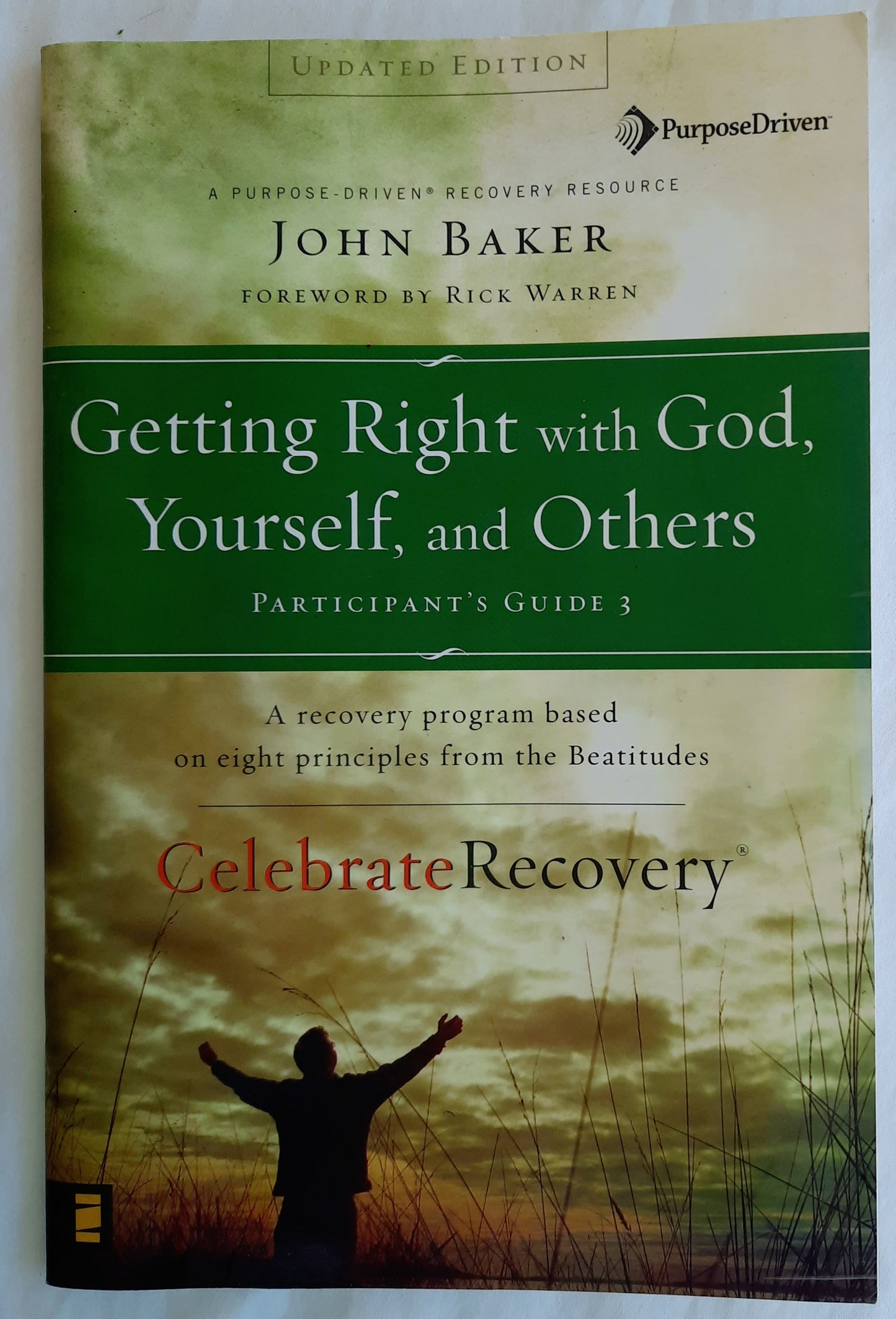 Getting Right with God, Yourself, and Others Participant's Guide 3 by John Baker (Very good, 1998, Pbk, 59 pages, Zondervan)