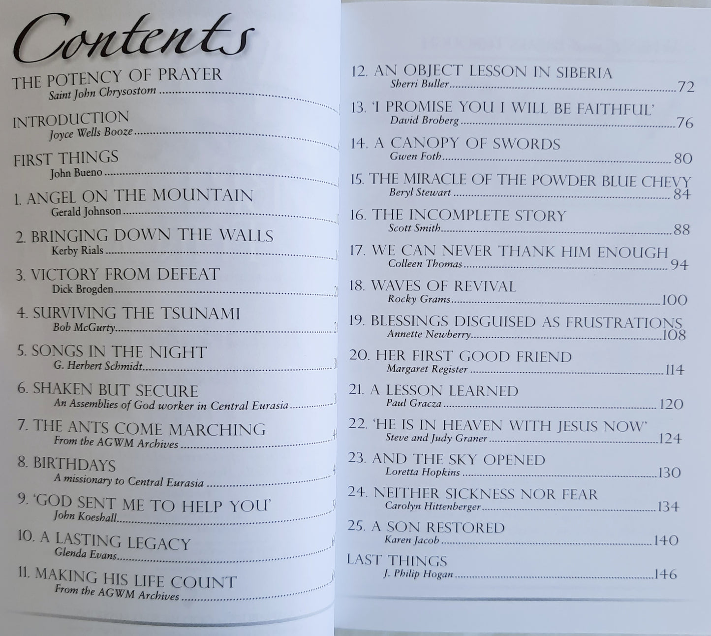 Heroes of the Faith 5: When God Breaks Through edited by Joyce Wells Booze; Kathy Ketcher (Very Good, 2005,  Pbk, 151 pages, Assemblies of God World Missions)