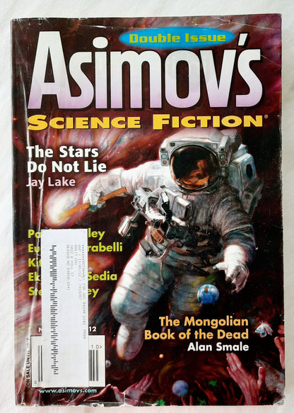 Asimov's Science Fiction Magazine by Dell Magazine October/November 2012 (Very good, 192 pages, Pbk)