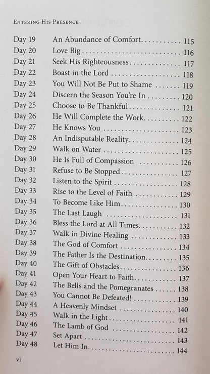 Entering His Presence: A Journey Into the River of God's Word and Spirit by Rabbi Kirt A. Schneider (Like new, 2023, HC, 210 pages, Charisma House)