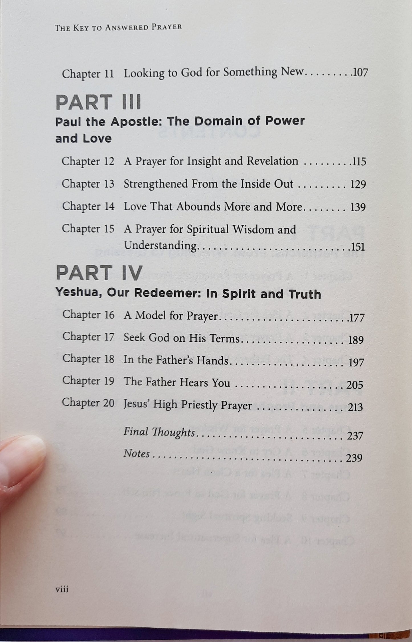 The Key to Answered Prayer by Rabbi Kirt A. Schneider (Like new, 2014, HC, 239 pages, Charisma House)