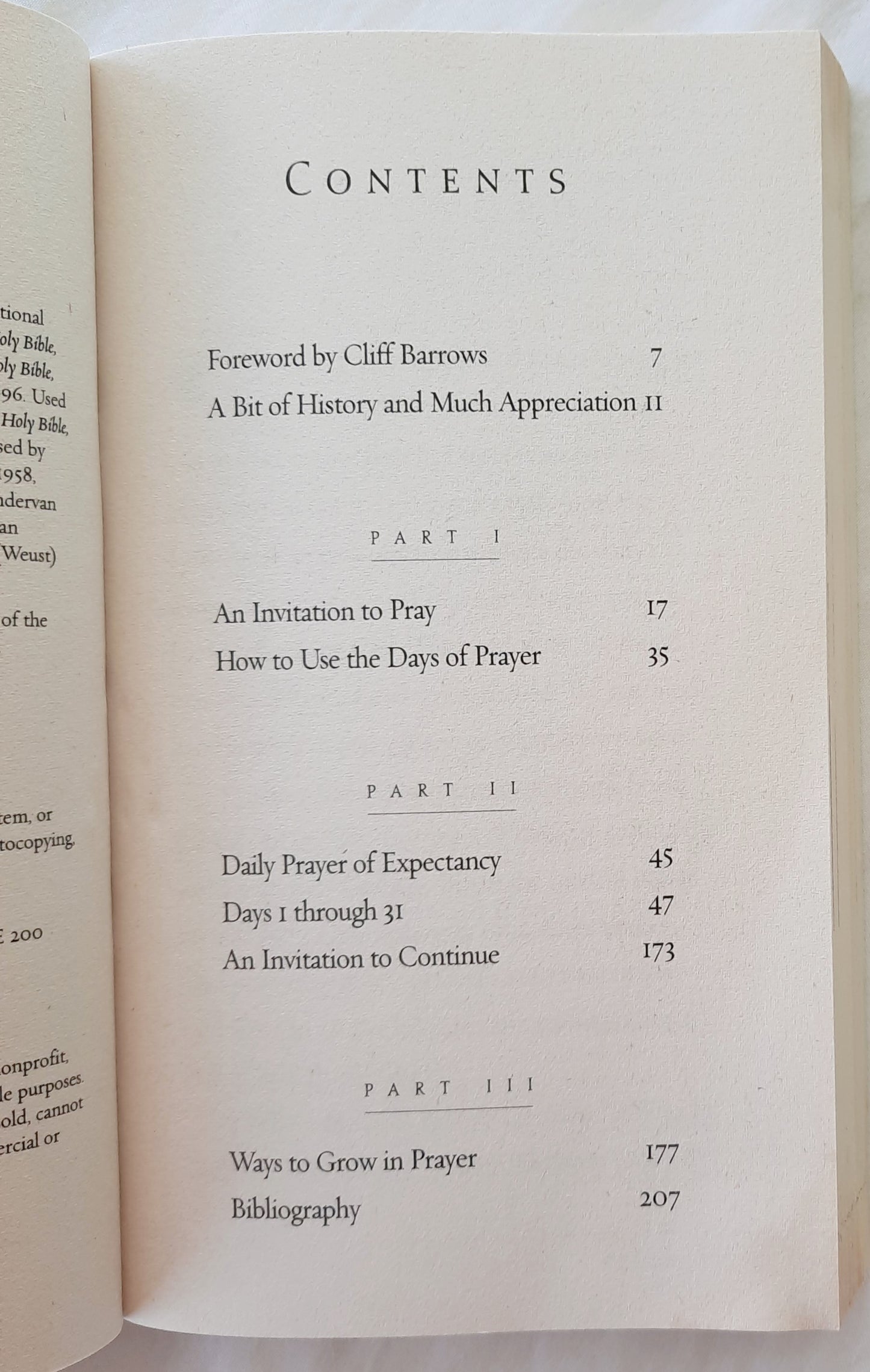 31 Days of Prayer by Ruth & Warren Myers (Good, 1997, Pbk, 210 pages, Multnomah)