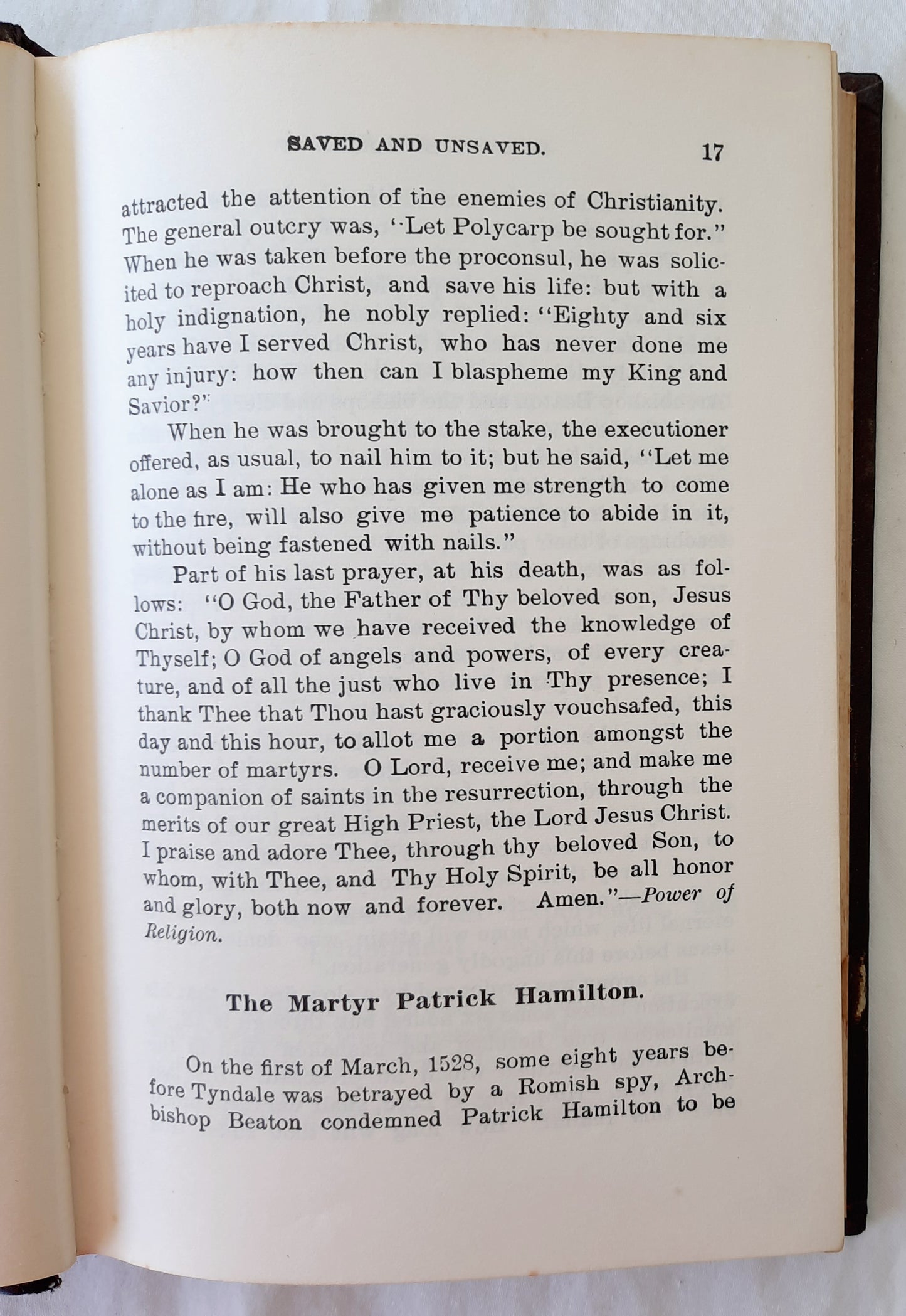 The Dying Testimonies of Saved and Unsaved edited by Rev. S. B. Shaw (Very good, 1969, HC, Newby Book Room, 315 pages)