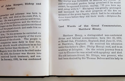 The Dying Testimonies of Saved and Unsaved edited by Rev. S. B. Shaw (Very good, 1969, HC, Newby Book Room, 315 pages)