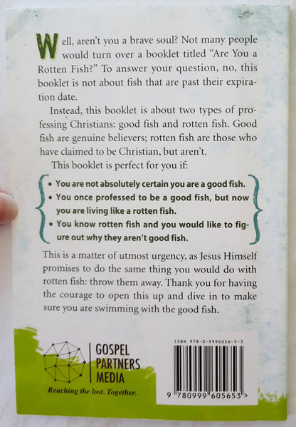 Are You a Rotten Fish? by Todd Friel (Very good, 2019, Pbk, 62 pages, Gospel Partners Media)