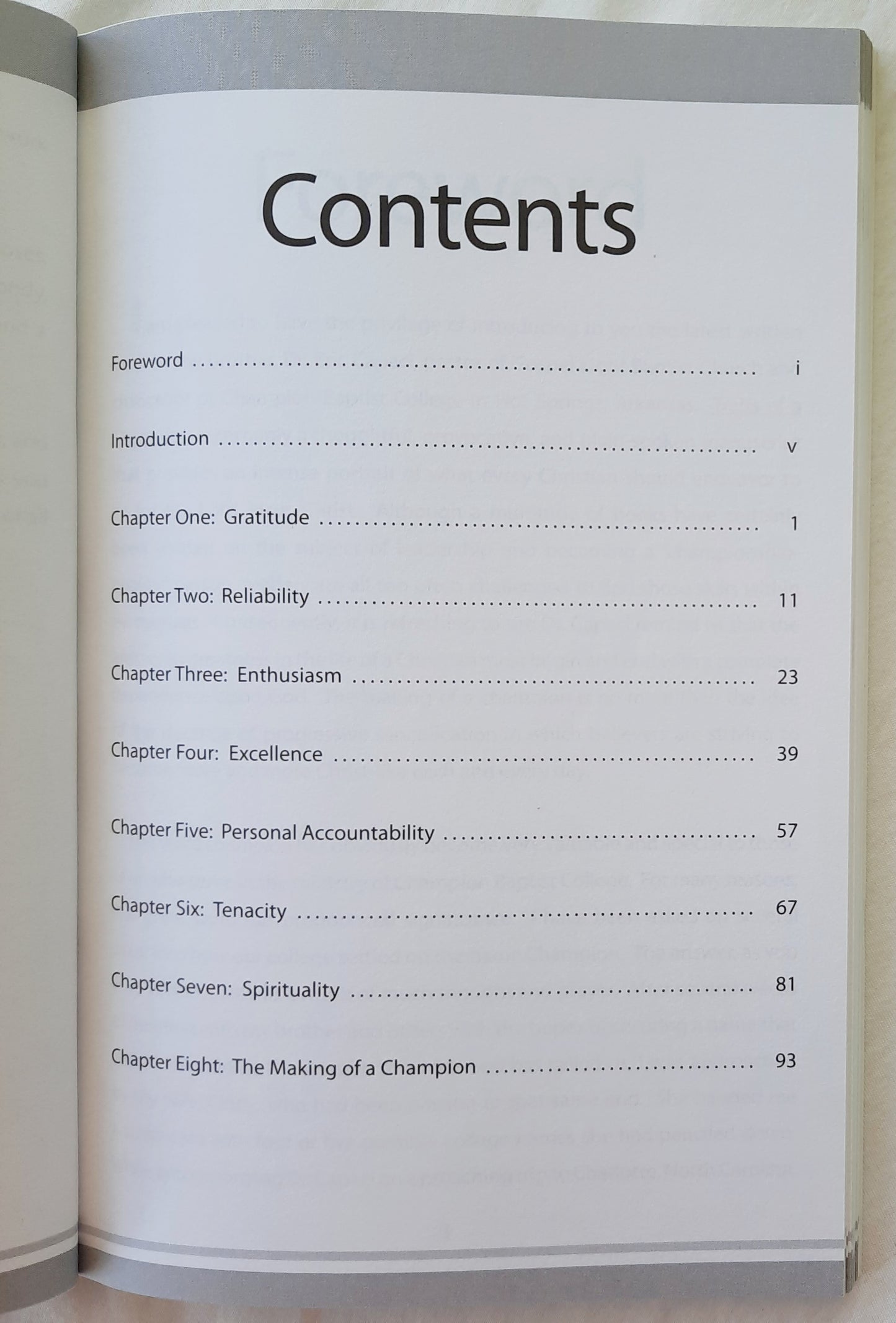 Traits of a Champion by Eric A. Capaci (Very good, 2008, Pbk, 102 pages, Solid Rock Publications)