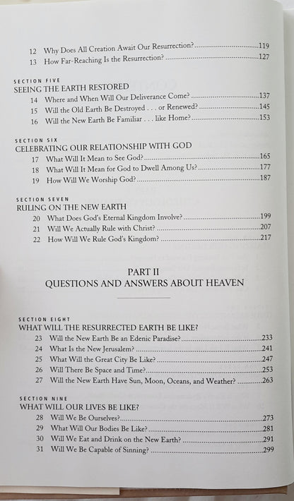 Heaven: A Comprehensive Guide to Everything the Bible Says About Our Eternal Home by Randy Alcorn (Very good, 2004, HC, 515 pages, Tyndale)