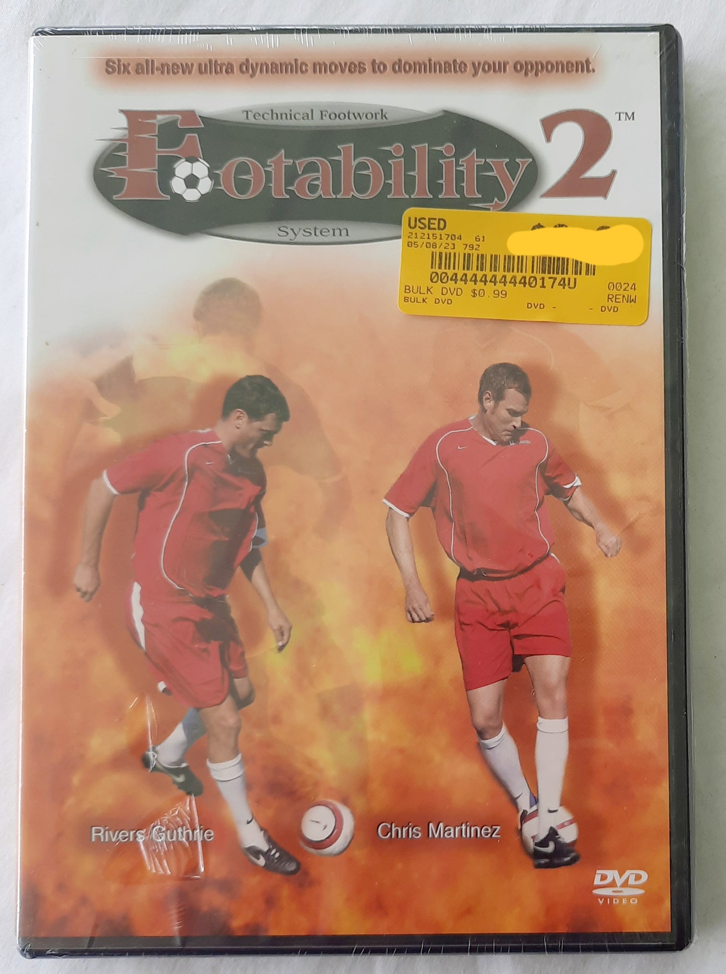 Soccer Technical Footwork System: Footability 2 by Rivers Guthrie; Chris Martinez (Very good, 2006, Southpaw Multimedia)