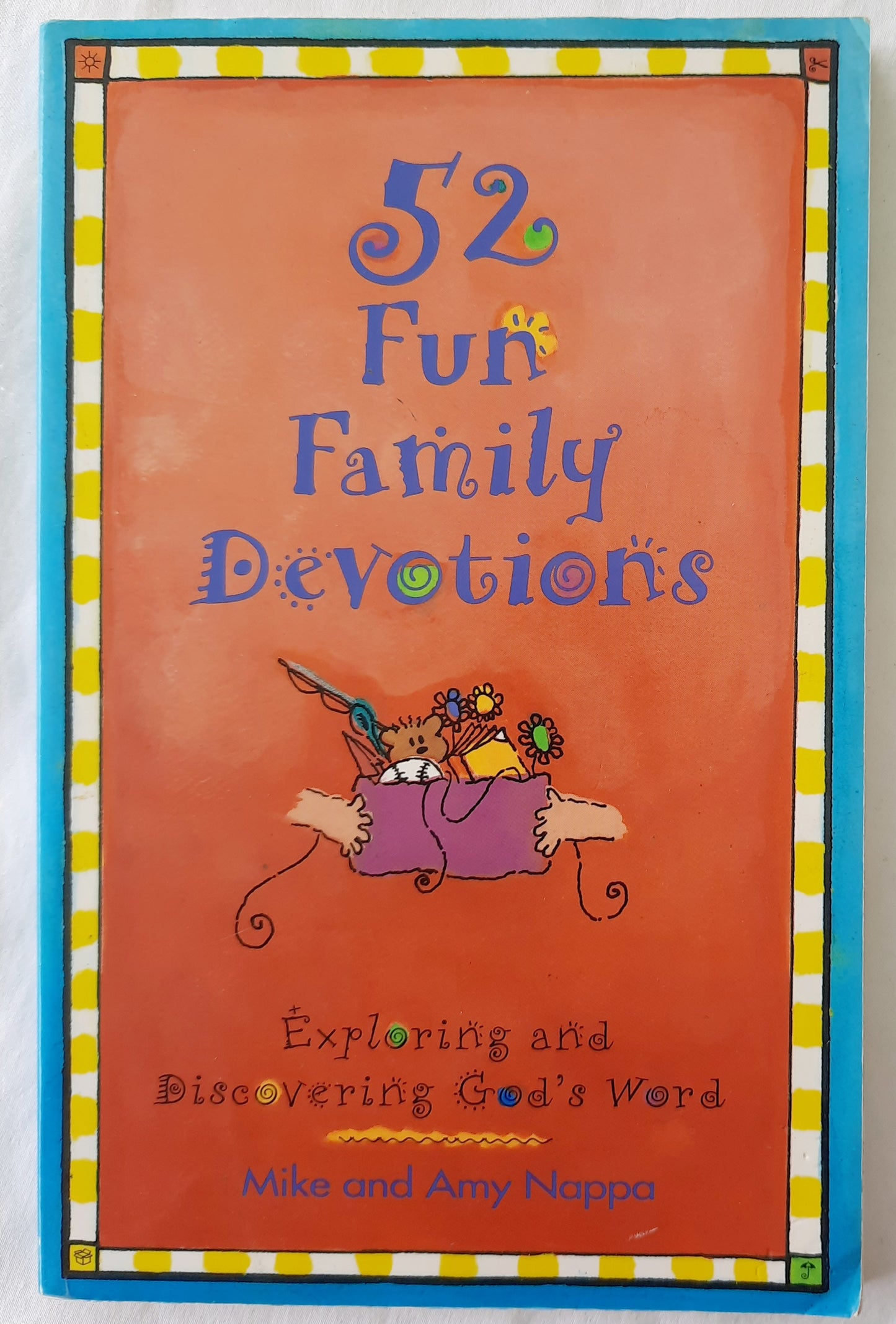 52 Fun Family Devotions by Mike & Amy Nappa (Good, 1994, Pbk, 96 pages, Augsburg)