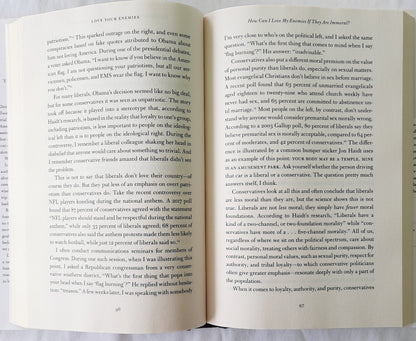 Love Your Enemies: How Decent People Can Save America From the Culture of Contempt by Arthur C. Brooks (Very good, 2019, HC, 242 pages, Broadside Books)