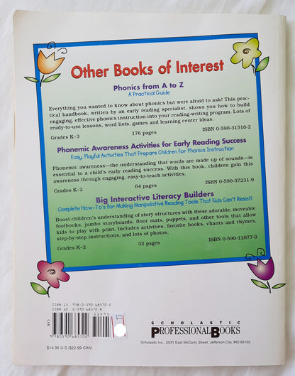 Easy Lessons for Teaching Word Families Grades K-2 by Judy Lynch (Very good, 1998, Pbk, 128 pages, Scholastic)