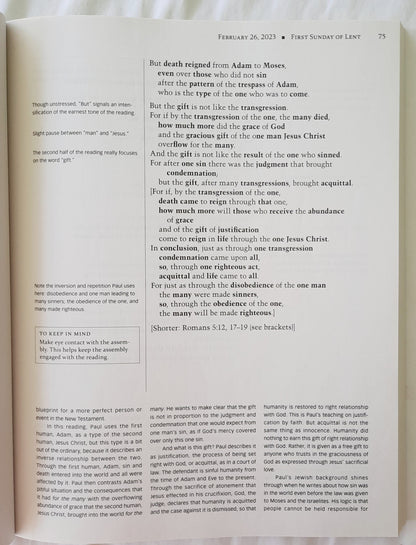 Workbook for Lectors, Gospel Readers, and Proclaimers of the Word 2023 Year A United States Edition (Very good, 2022, Pbk, 293 pages, Liturgy Training Publications)