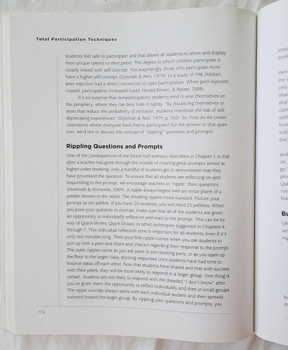 Total Participation Techniques: Making Every Student an Active Learner by Persida & William Himmele; (Very good, 2011, Pbk, 134 pages, ASCD Books)