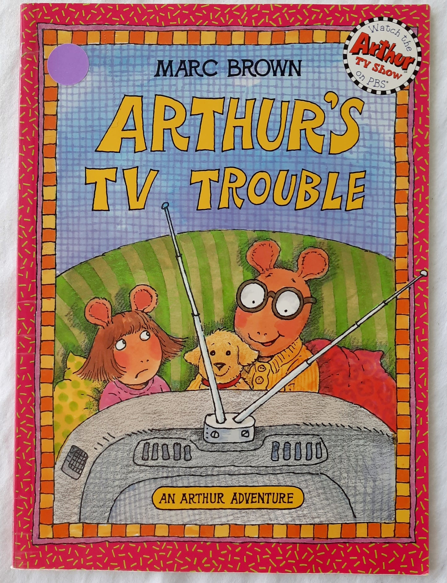 Arthur's TV Trouble by Marc Brown (Very good, 1995, Pbk, 32 pages, Little, Brown and Company)