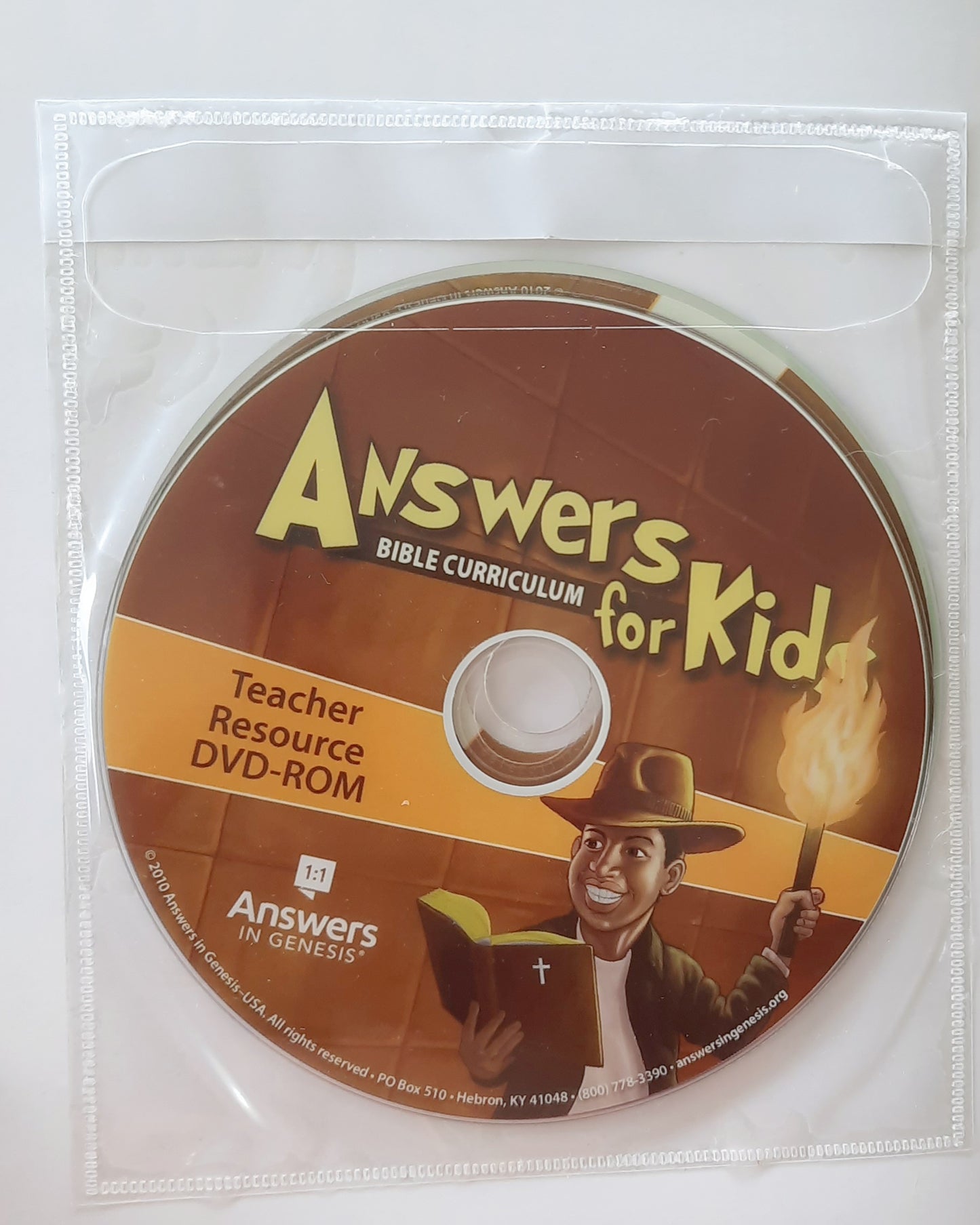 Answers for Kids Bible Curriculum by Stacie McKeever (Like New, 2021, Pbk, Anwers in Genesis)