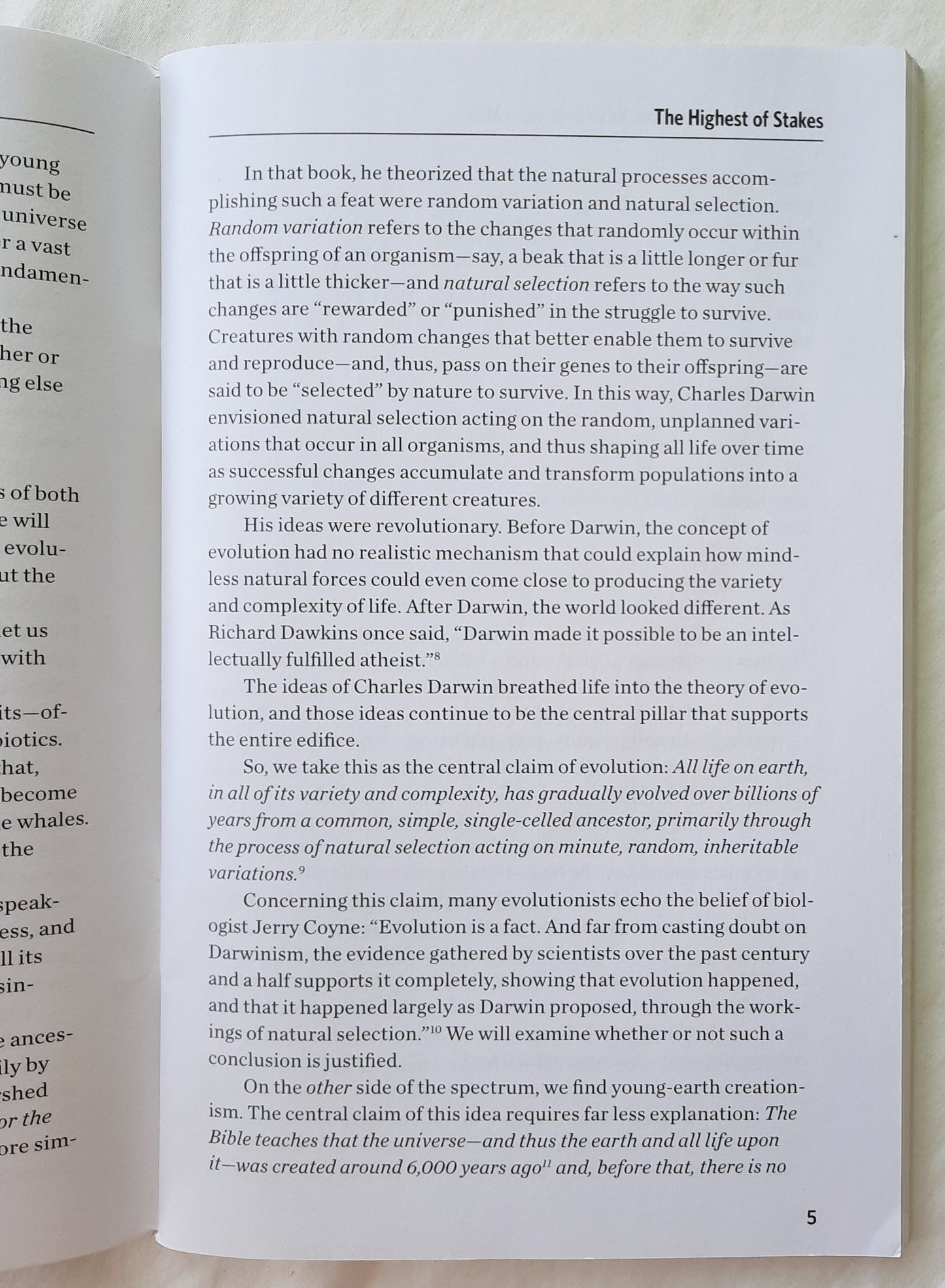 Evolution and Creation: What Both Sides Miss by Wallace G. Smith (Very good, 2020, Pbk, 89 pages, Tomorrow's World)